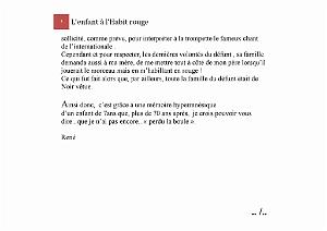 L'ENFANT A L'HABIT ROUGE (5)